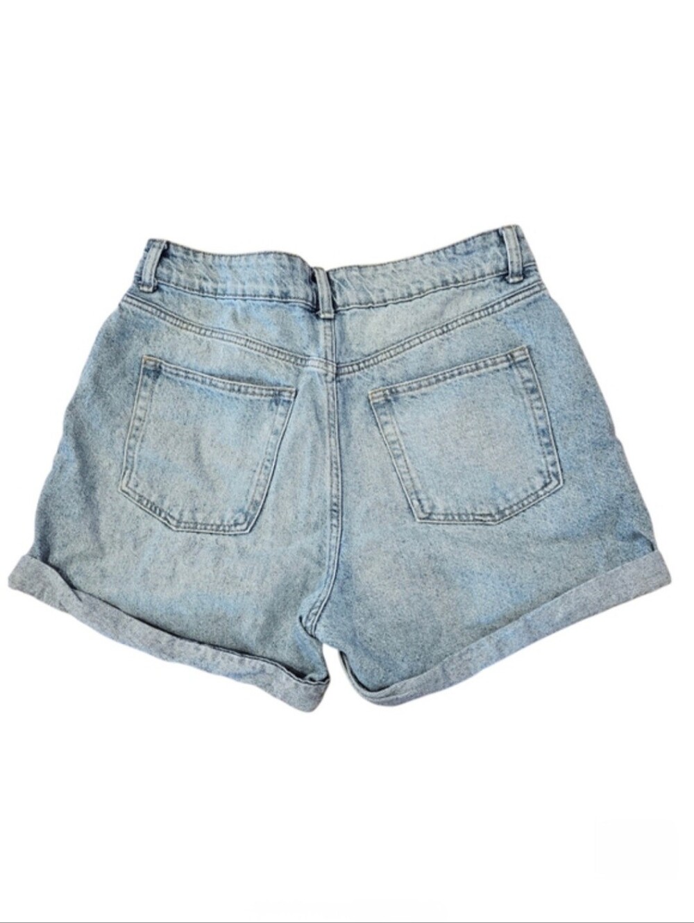 H&M Denim Blue Jeans Women's Shorts 100 Cotton Sz.12